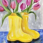 Tulips In Rain Boots