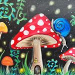 Whimsical Mushroom