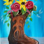 Floral Boot