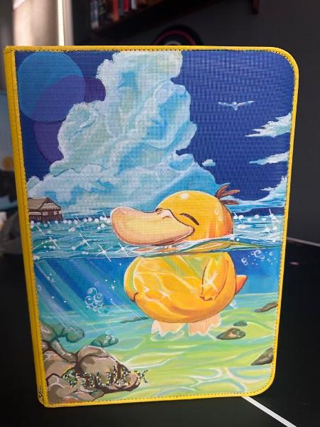 Custom hand-painted binder gallery image 1