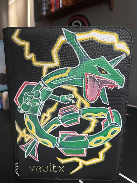 Custom hand-painted binder gallery image 2