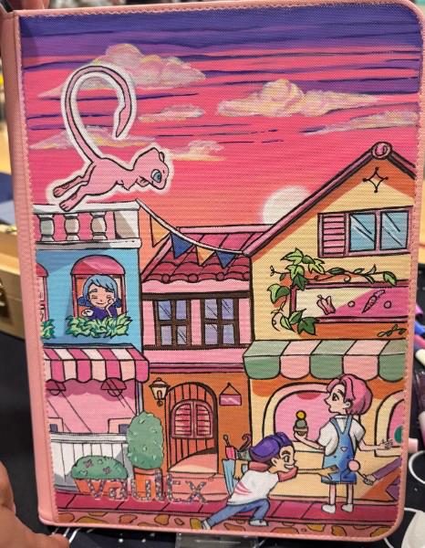 Custom hand-painted binder gallery image 10